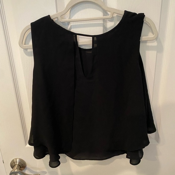 Zara Chiffon Tank Top - Picture 4 of 4